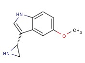 3-((2R)AZIRIDIN-2-YL)-5-<span class='lighter'>METHOXYINDOLE</span>