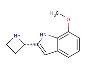 2-((2S)AZETIDIN-2-YL)-7-<span class='lighter'>METHOXYINDOLE</span>
