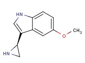 3-((2S)AZIRIDIN-2-YL)-5-<span class='lighter'>METHOXYINDOLE</span>