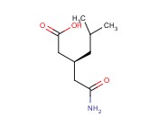 (S)-3-(2-<span class='lighter'>Amino</span>-2-Oxo Ethyl)-5-Methyl Hexanoic Acid