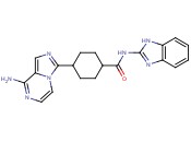 4-(8-aminoimidazo[<span class='lighter'>1,5-a</span>]pyrazin-3-yl)-N-(1H-benzo[d]imidazol-2-yl)cyclohexanecarboxamide