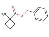 <span class='lighter'>BENZYL</span> 1-<span class='lighter'>AMINO</span>CYCLOBUTANECARBOXYLATE