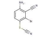 4-<span class='lighter'>AMINO</span>-2-BROMO-3-CYANOPHENYL THIOCYANATE