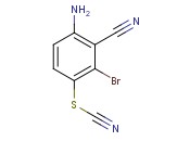 4-AMINO-2-BROMO-3-<span class='lighter'>CYANOPHENYL</span> THIOCYANATE