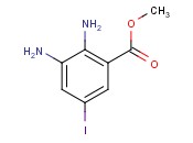 Benzoic acid, <span class='lighter'>2,3-diamino</span>-5-iodo-, methyl ester