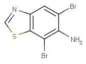 6-Amino-5,7-dibromobenzothiazole