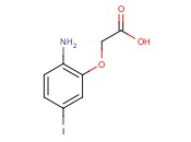 ACETIC ACID, 2-(2-AMINO-5-<span class='lighter'>IODOPHENOXY</span>)-