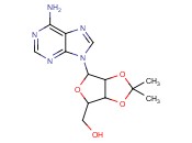 (6-(6-<span class='lighter'>Amino</span>-9H-purin-9-yl)-2,2-dimethyltetrahydrofuro[3,4-d][<span class='lighter'>1,3</span>]dioxol-4-yl)methanol