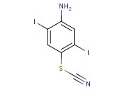 4-<span class='lighter'>AMINO</span>-2,5-DIIODOPHENYL THIOCYANATE
