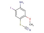 4-amino-5-iodo-2-methoxyphenyl thiocyanate