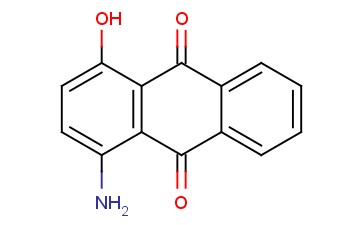 1-氨基-4-羟基<span class='lighter'>蒽</span><span class='lighter'>醌</span>