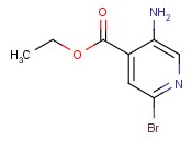 Ethyl 5-<span class='lighter'>amino</span>-2-bromoisonicotinate