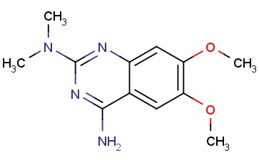 4-amino-2-dimethylamino-6,7-dimethoxyquinazoline