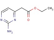 ethyl 2-(2-aminopyrimidin-4-yl)acetate