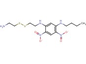 N1-(2-((2-<span class='lighter'>aminoethyl</span>)disulfanyl)ethyl)-N3-butyl-4,6-dinitrobenzene-1,3-diamine