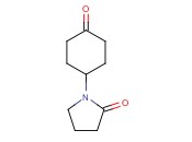 <span class='lighter'>2-PYRROLIDINONE</span>, 1-(4-OXOCYCLOHEXYL)-