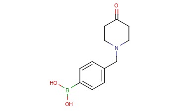 4-((4-oxopiperidin-1-yl)methyl)phenylboronic acid