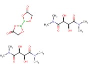 双(N,N,N',N'-四甲基-<span class='lighter'>D-</span>酒石酰胺二<span class='lighter'>醇</span>酸根)二硼