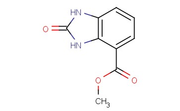 METHYL 2-<span class='lighter'>OXO-2,3-DIHYDRO-1H-BENZO</span>[D]IMIDAZOLE-4-CARBOXYLATE