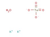 碲<span class='lighter'>酸</span><span class='lighter'>钾</span>水合物