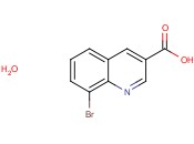 8-Bromoquinoline-3-<span class='lighter'>carboxylic</span> acid hydrate