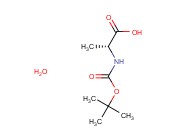 (R)-2-((<span class='lighter'>tert-Butoxycarbonyl</span>)<span class='lighter'>amino</span>)propanoic acid hydrate