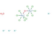 μ-氧代双[五<span class='lighter'>氯</span>钌(IV)<span class='lighter'>酸</span>钾]水合物