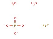 磷酸铁二水合<span class='lighter'>物</span>
