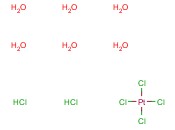 Dihyrogen hexachloroplatinatehexahydrate
