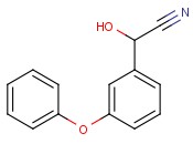 (3-<span class='lighter'>苯</span><span class='lighter'>氧基</span>苯基)羟基<span class='lighter'>乙</span>腈