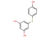 5-(4-Hydroxyphenyl)sulfanylbenzene-<span class='lighter'>1,3-diol</span>