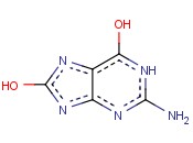 2-氨基-6,8-二羟基嘌呤