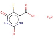 5-氟乳清酸<span class='lighter'>一</span>水