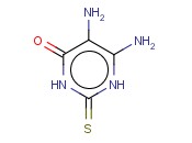 5,6-DI<span class='lighter'>AMINO-4-HYDROXY</span>-2-MERCAPTOPYRIMIDINE