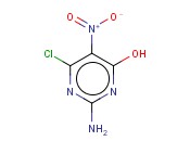 2-AMINO-4-CHLORO-6-HYDROXY-5-NITROPYRIMIDINE