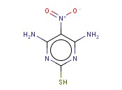 4,6-<span class='lighter'>二</span><span class='lighter'>氨基</span>-5-亚硝基-2-<span class='lighter'>硫</span>嘧啶