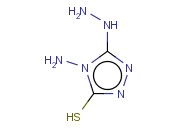 4-<span class='lighter'>AMINO-3-HYDRAZINO-5-MERCAPTO-1,2,4</span>-TRIAZOLE