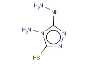 4-AMINO-3-<span class='lighter'>HYDRAZINO</span>-5-MERCAPTO-1,2,4-TRIAZOLE