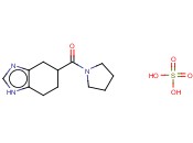 N-[(4,5,6,7-TETRAHYDROBENZIMIDAZOLE-5-YL)CARBONYL] PYRROLIDINE SULFATE