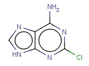 2-<span class='lighter'>CHLORO-9H-PURIN-6-AMINE</span>