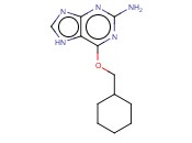 2-amino-6-[(cyclohexylmethyl)oxy]purine