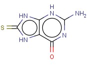 2-AMINO-8-SULFANYLIDENE-6,7,8,9-TETRAHYDRO-3H-PURIN-6-ONE