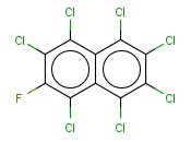 NAPHTHALENE, 1,2,3,4,5,6,8-HEPTACHLORO-7-FLUORO