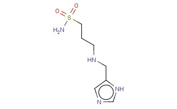 3-[(1H-IMIDAZOL-5-YLMETHYL)AMINO]PROPANE-1-SULFONAMIDE