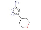 5-(TETRAHYDRO-2H-PYRAN-4-YL)-1H-PYRAZOL-3-AMINE