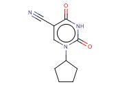 1-CYCLOPENTYL-2,4-DIOXO-1,2,3,4-TETRAHYDRO-PYRIMIDINE-5-CARBONITRILE