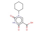 1-CYCLOHEXYL-2,4-DIOXO-1,2,3,4-TETRAHYDRO-PYRIMIDINE-5-CARBOXYLIC ACID