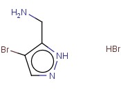 (4-BROMO-1H-PYRAZOL-5-YL)METHANAMINE <span class='lighter'>HYDROBROMIDE</span>
