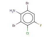 3-CHLORO-2,6-DIBROMO-4-FLUOROANILINE