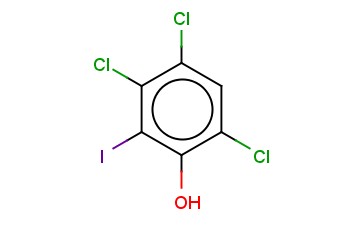 6-IODO-<span class='lighter'>2,4,5-TRICHLOROPHENOL</span>